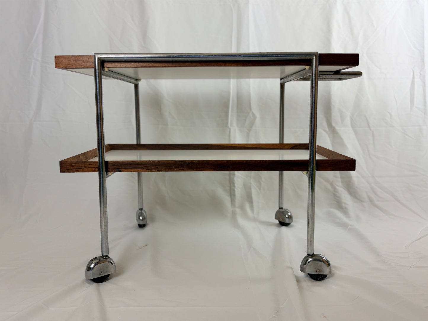 Serving trolley by Poul Norreklit