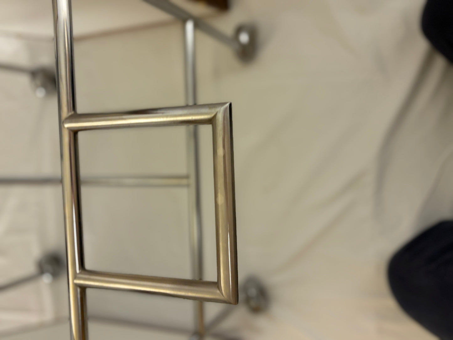 Serving trolley by Poul Norreklit