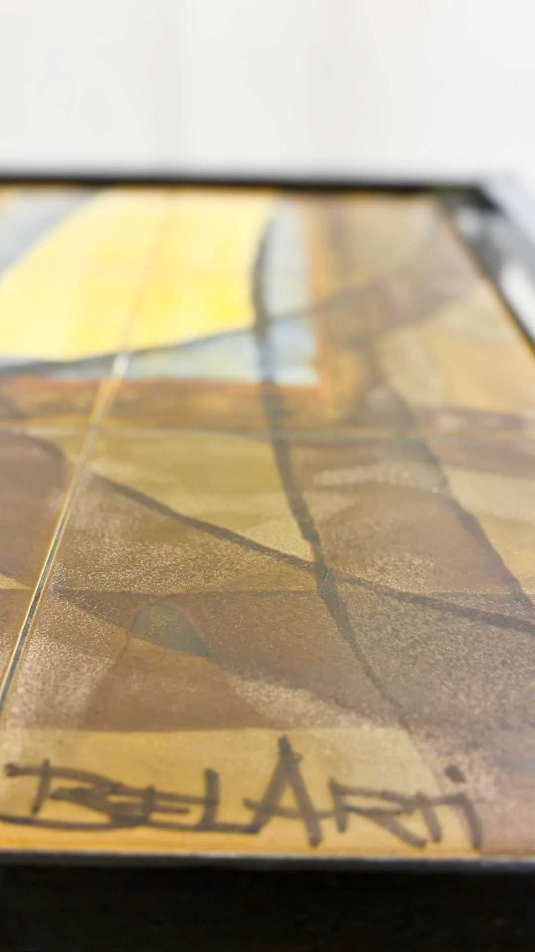 Coffee table tiles by Juliette Belarti