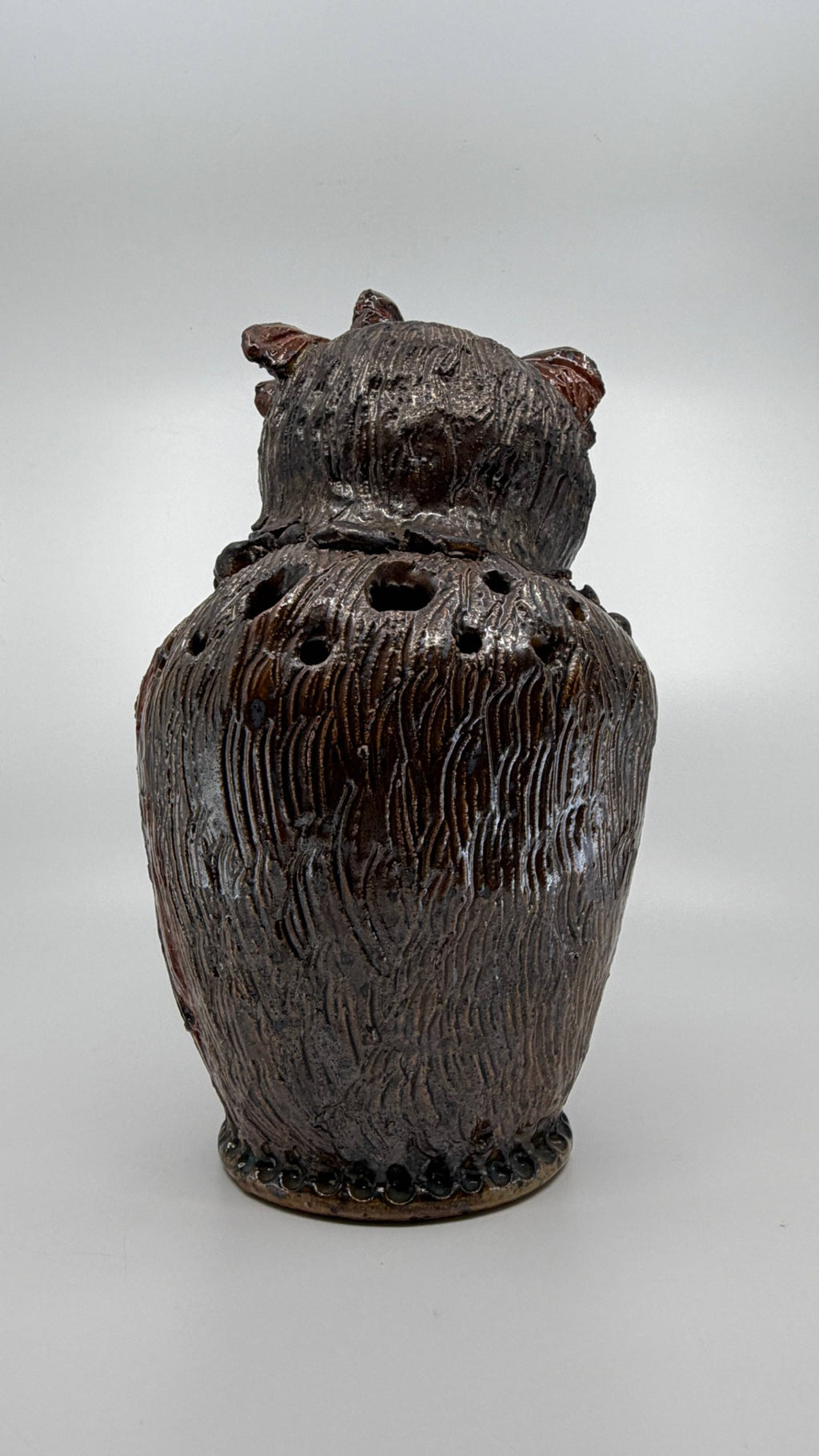 Eule aus Keramik von Henri Siegfried