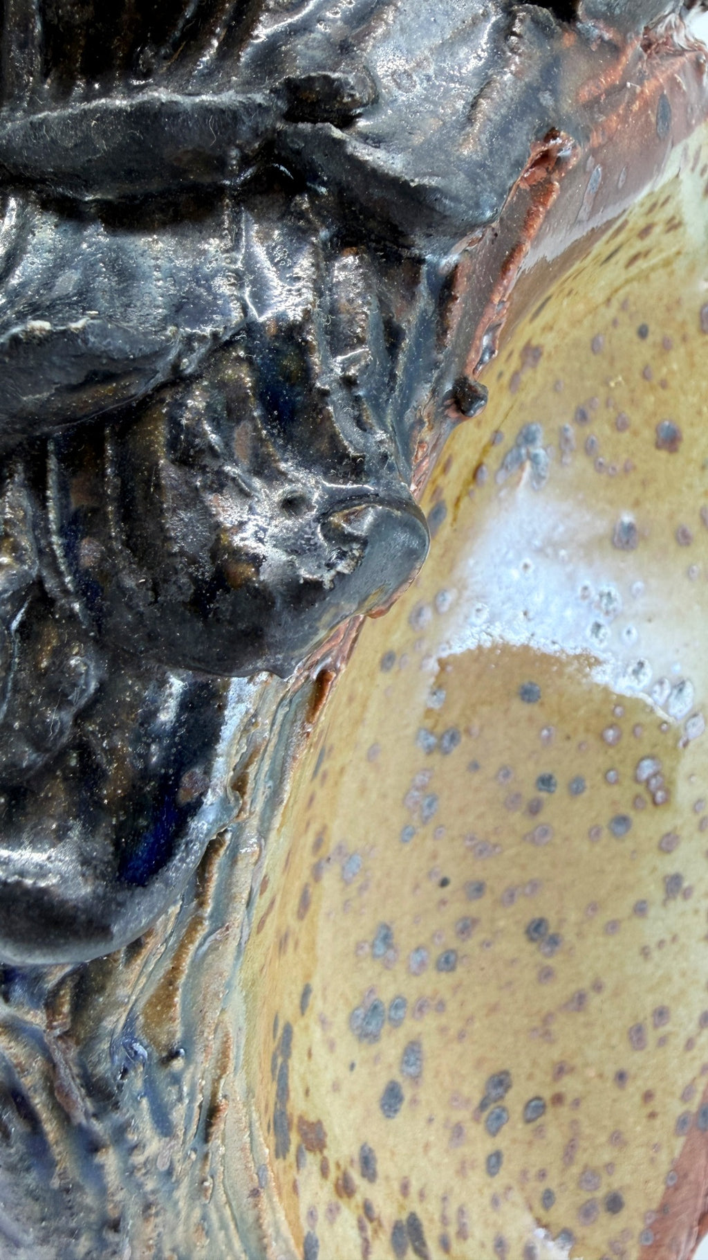 Eule aus Keramik von Henri Siegfried