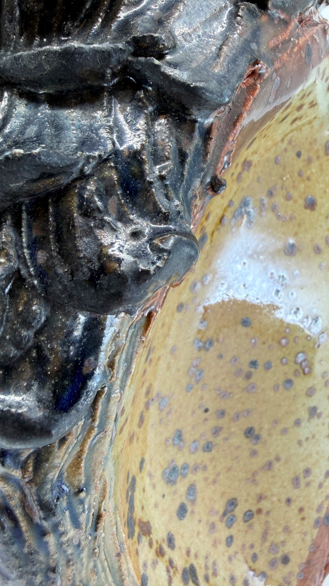 Eule aus Keramik von Henri Siegfried