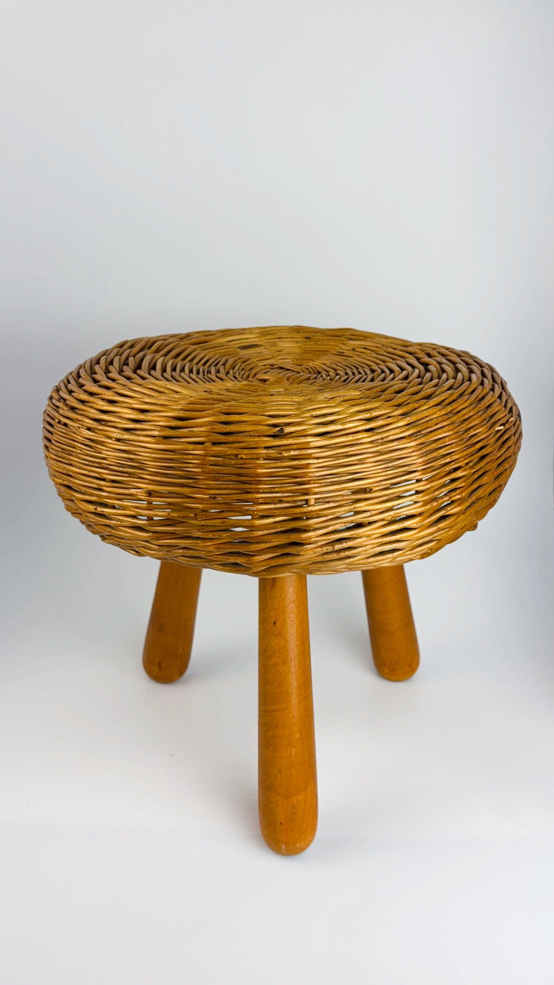 Tabouret Tripode stool by Tony Paul