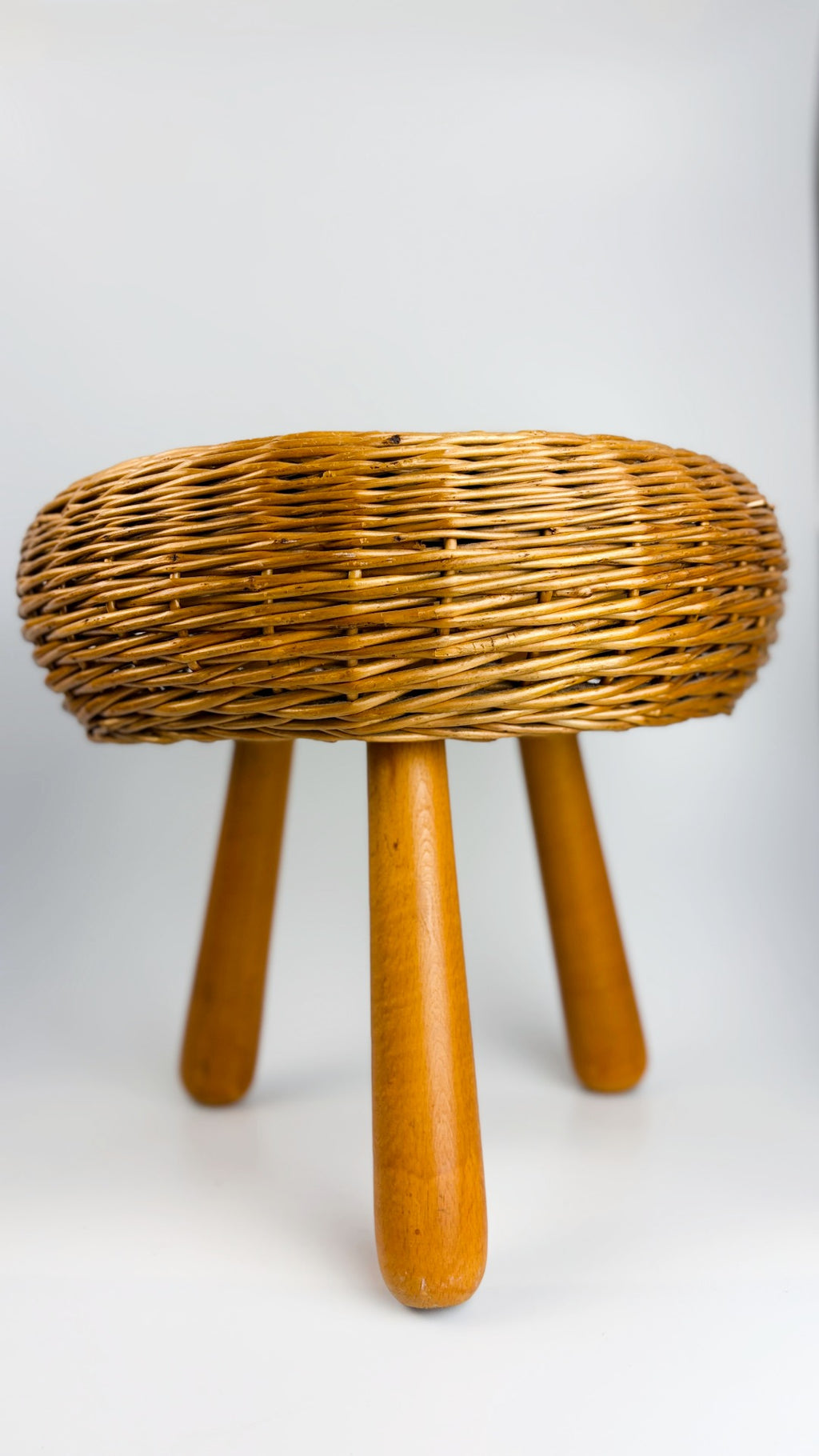 Tabouret Tripode stool by Tony Paul