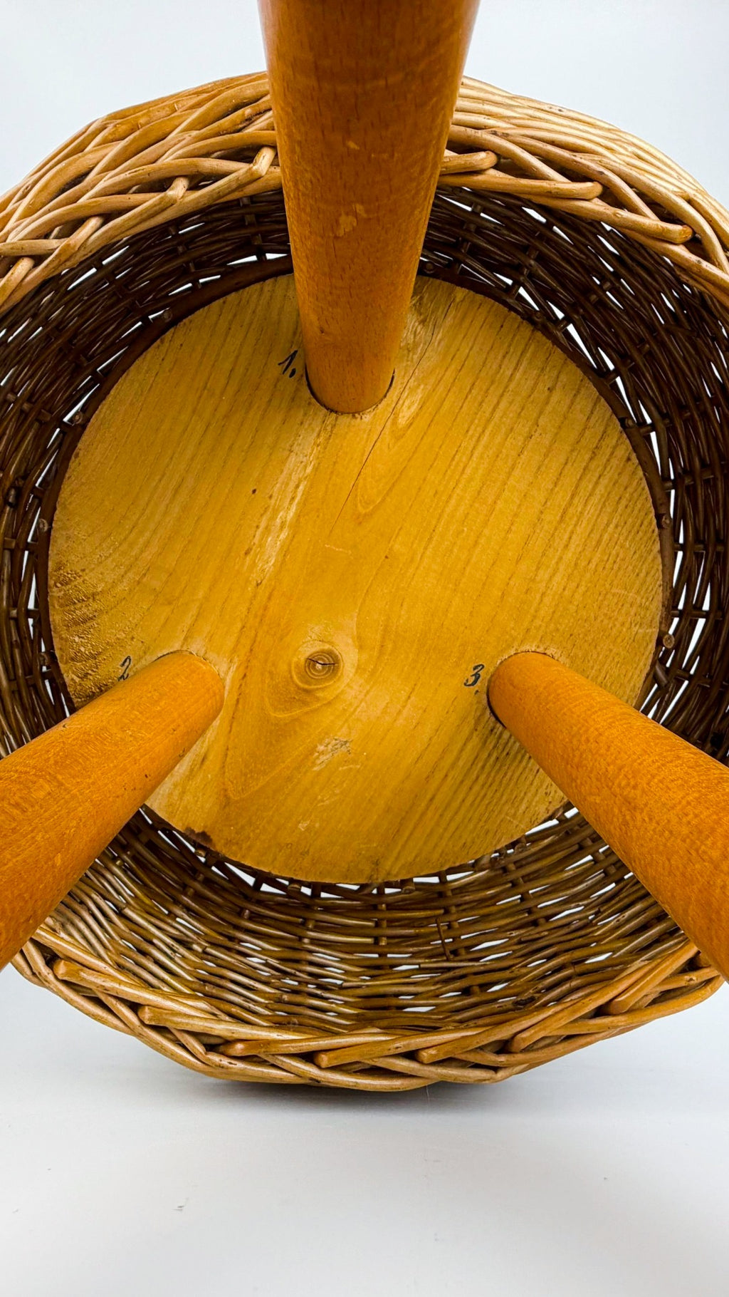 Tabouret Tripode stool by Tony Paul