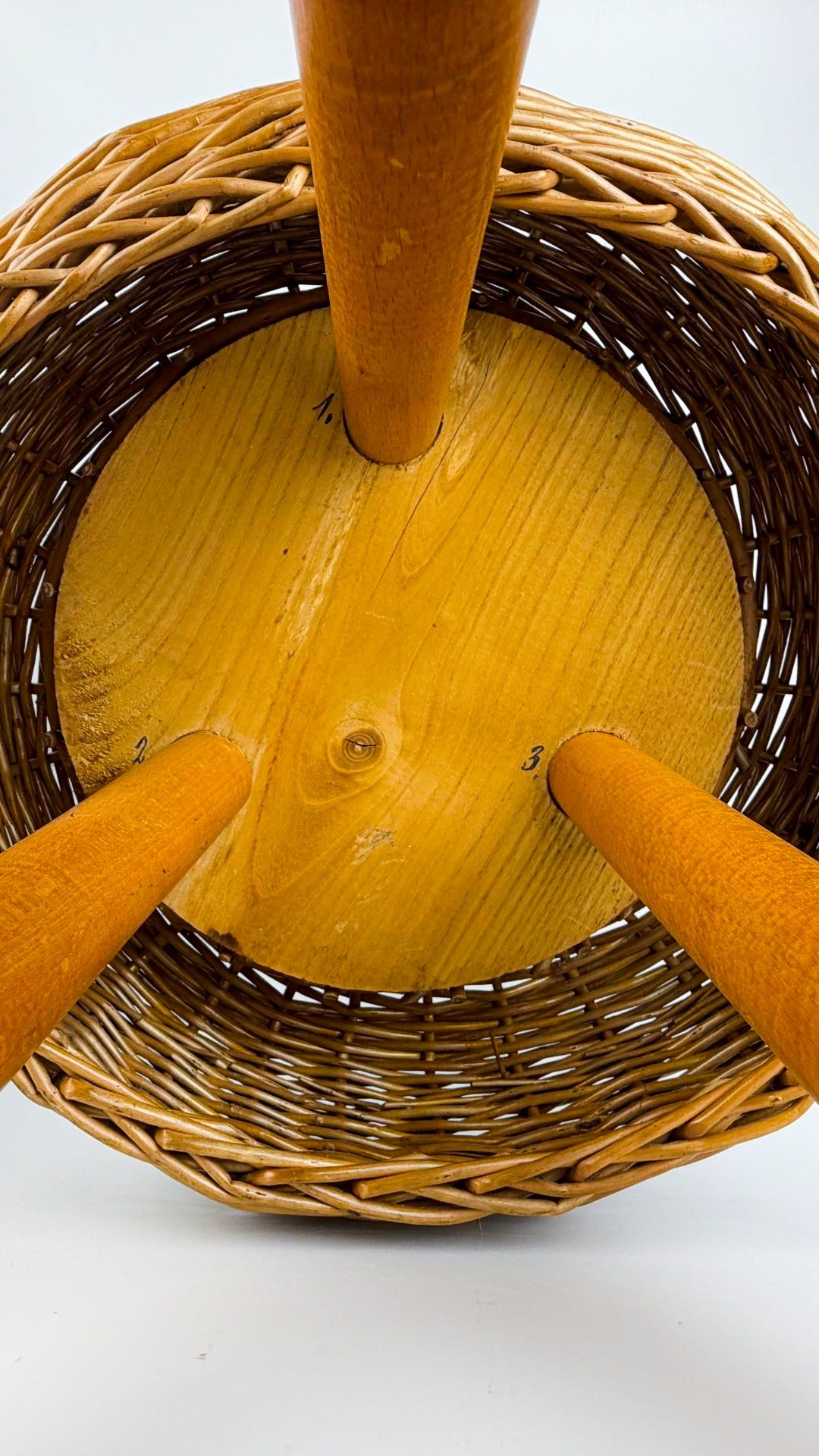Tabouret Tripode stool by Tony Paul