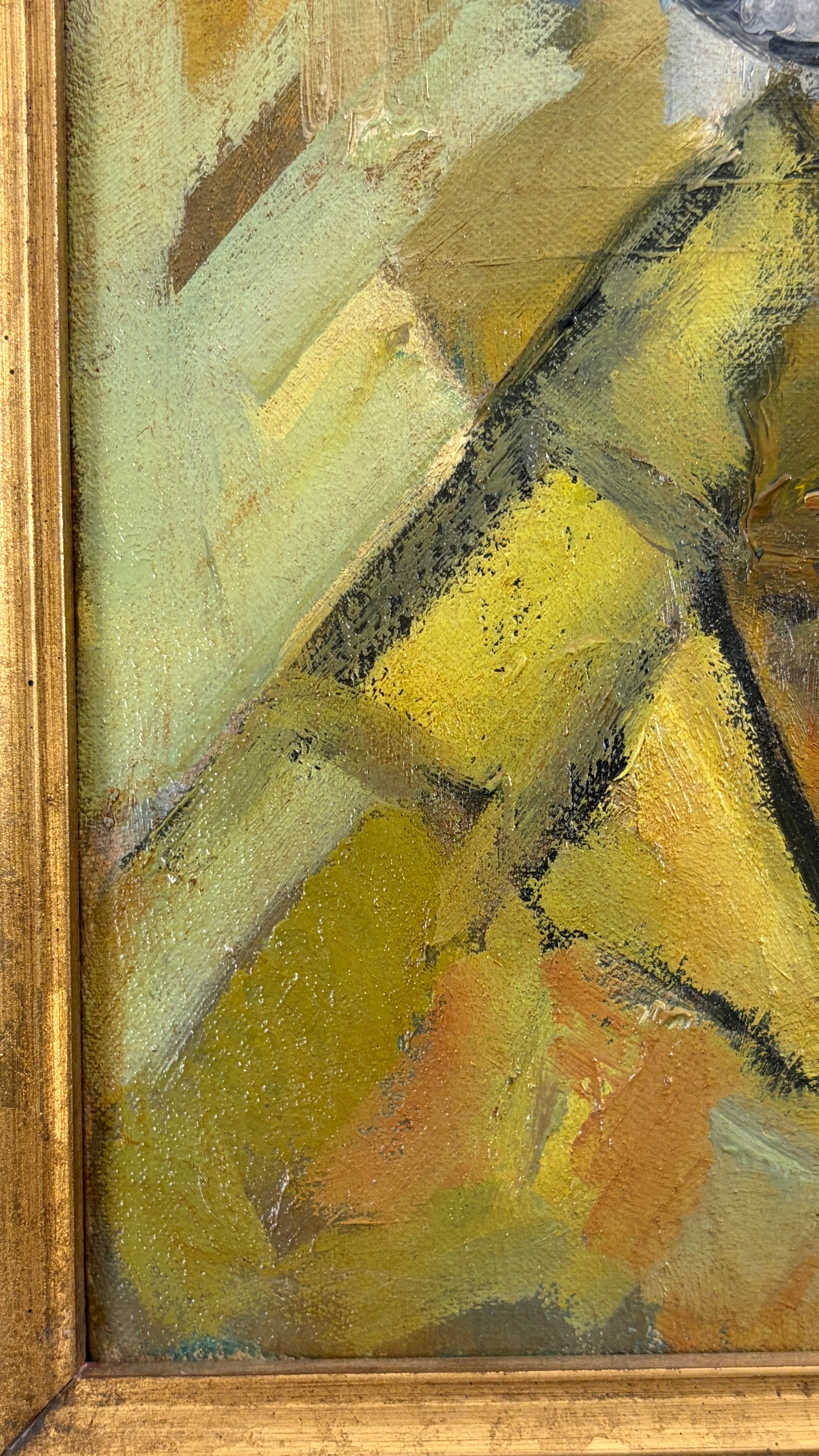 Oil painting by Desiderius Orban
