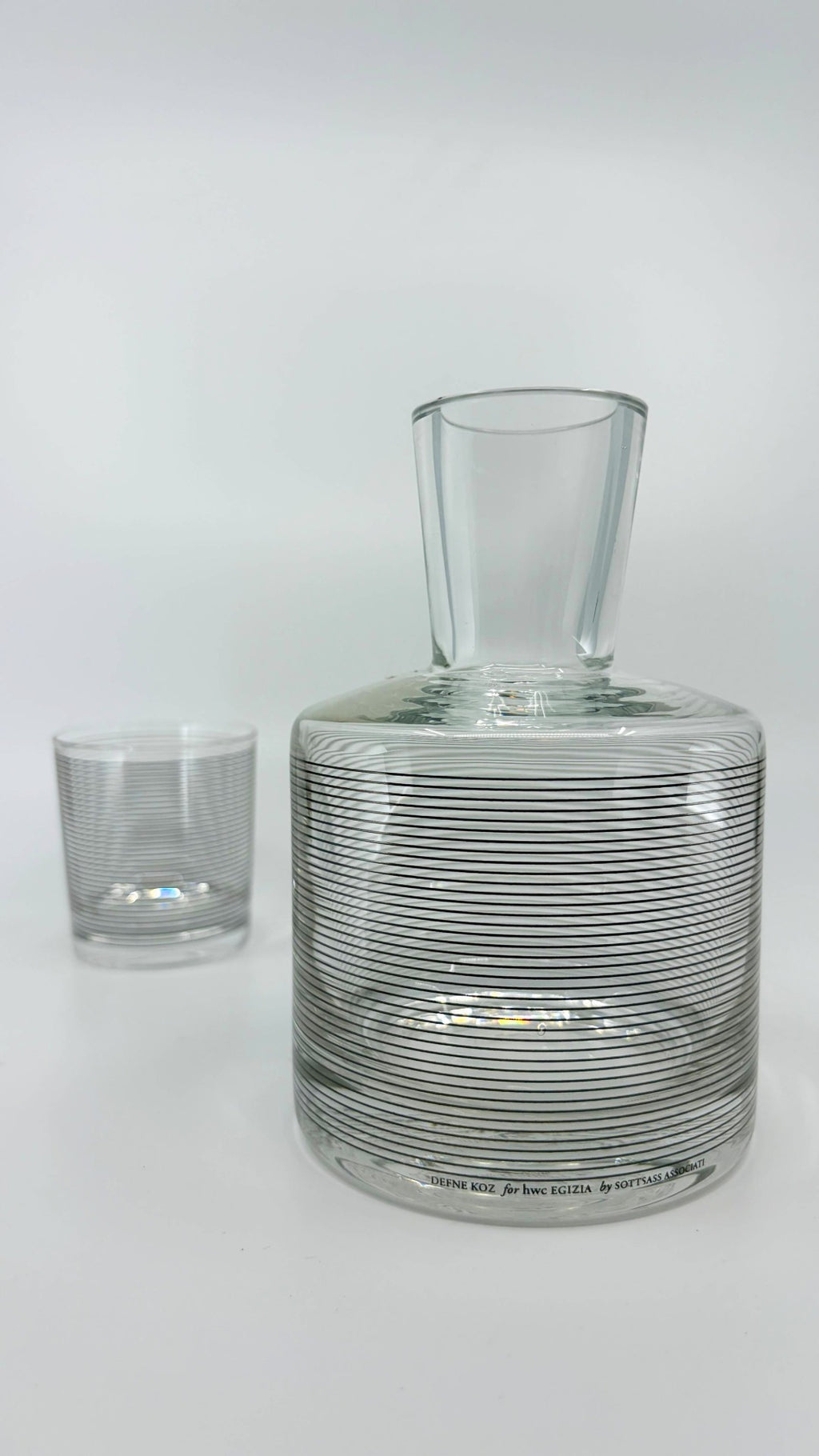 Carafe by Sottsass Associati and Defne Koz