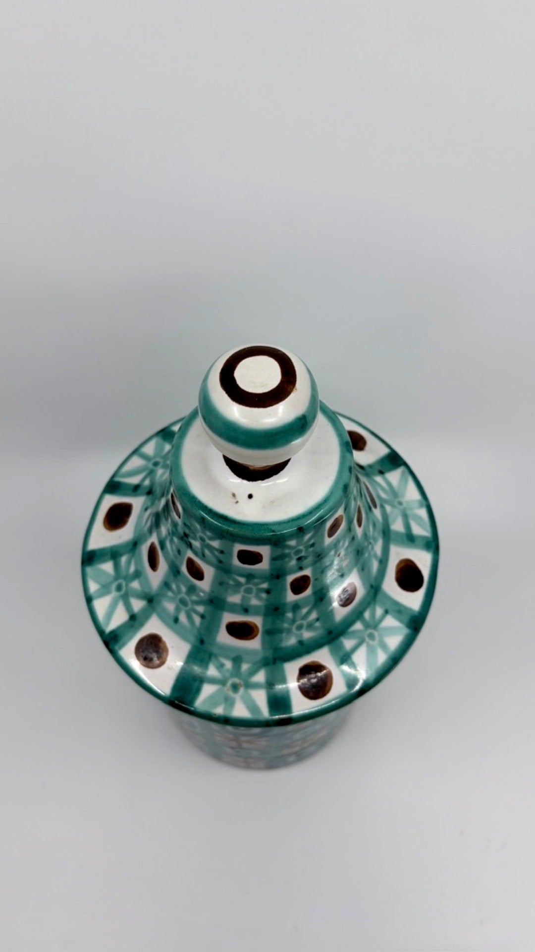 Ceramic jar with lid by Robert Picault