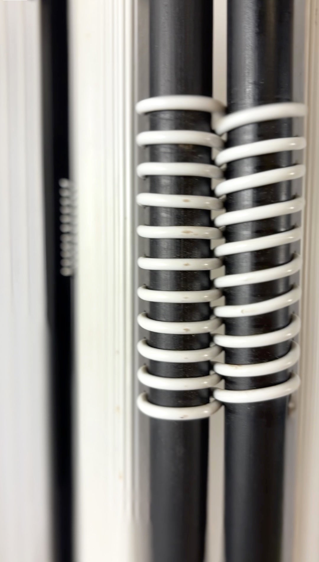 Minimalist folding screen by Georges Tigien