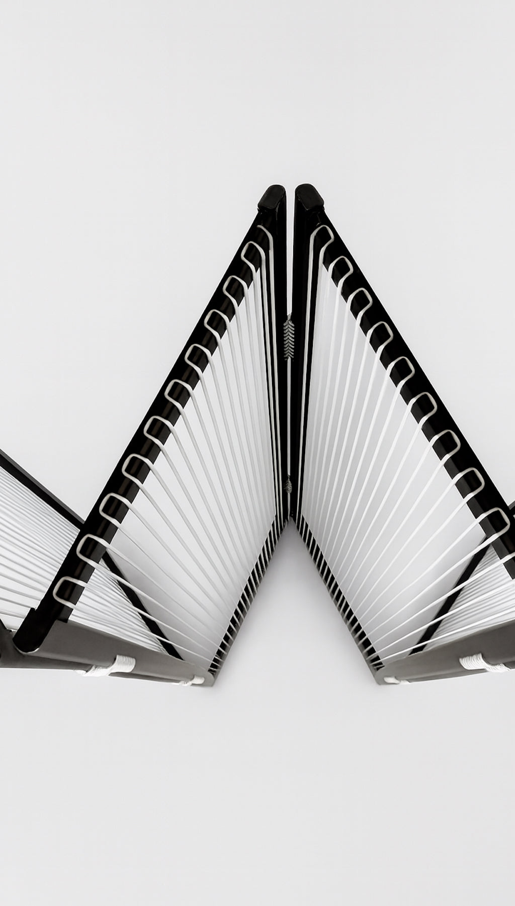Minimalist folding screen by Georges Tigien