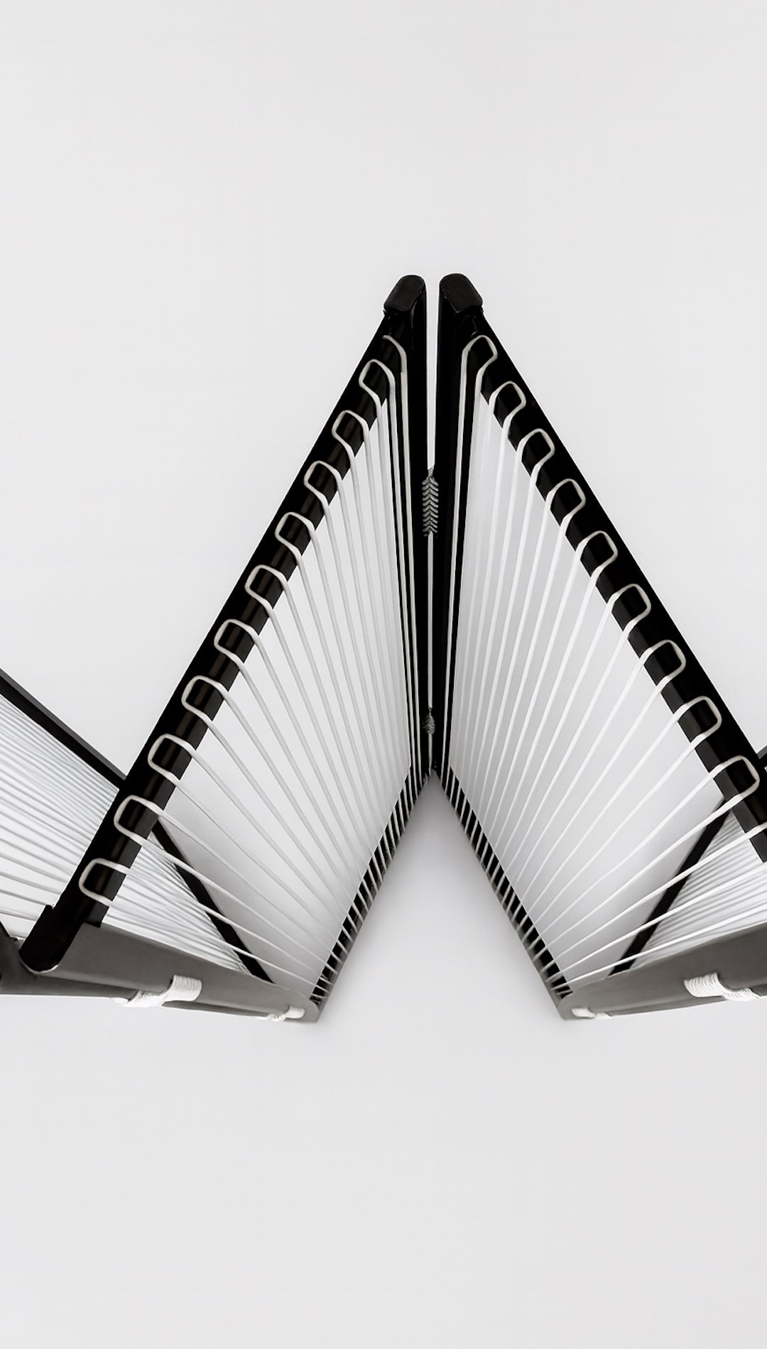 Minimalist folding screen by Georges Tigien
