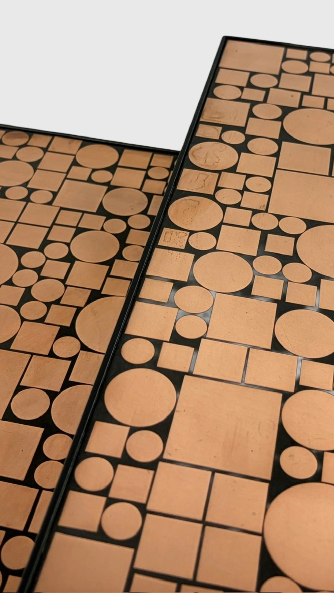 Mosaiktisch Set von Herbert Hirche – Galerie Tailliere