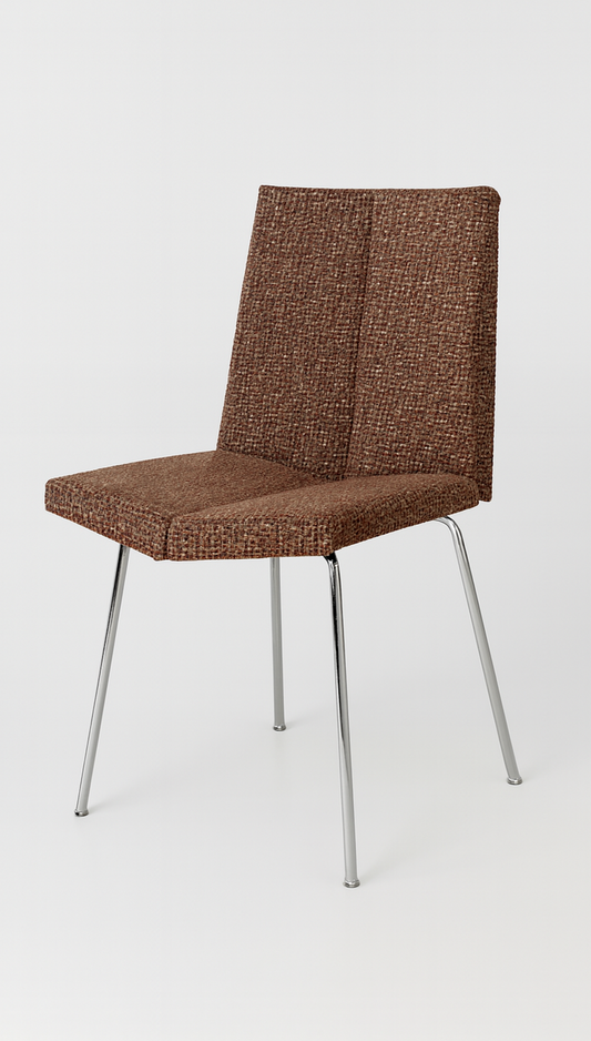 Pair of 4 Faces Chairs by Pierre Gauriche