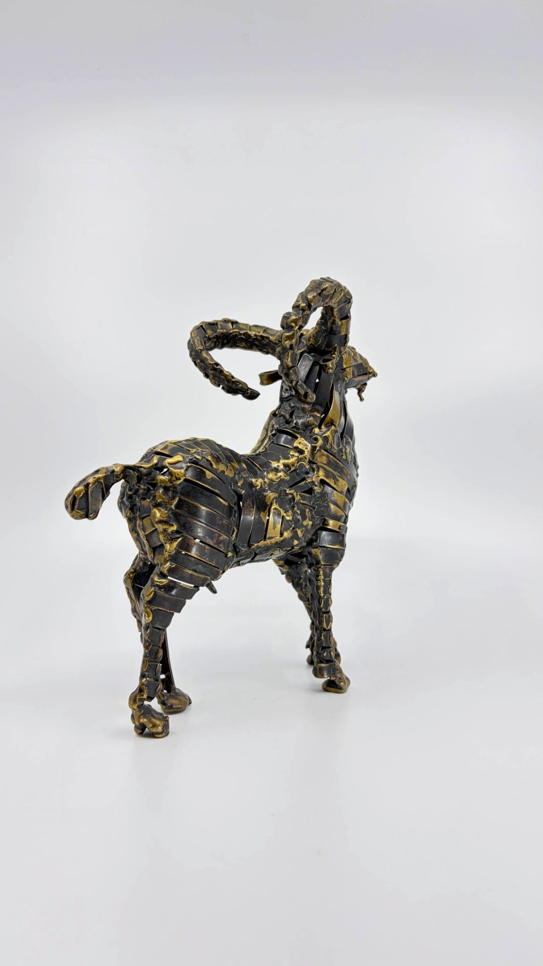 Steinbock aus Messing - Maison Roju