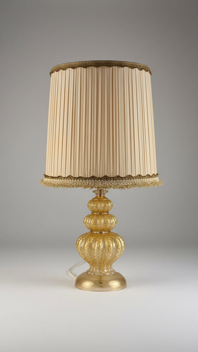 Tischlampe von Barovier und Toso
