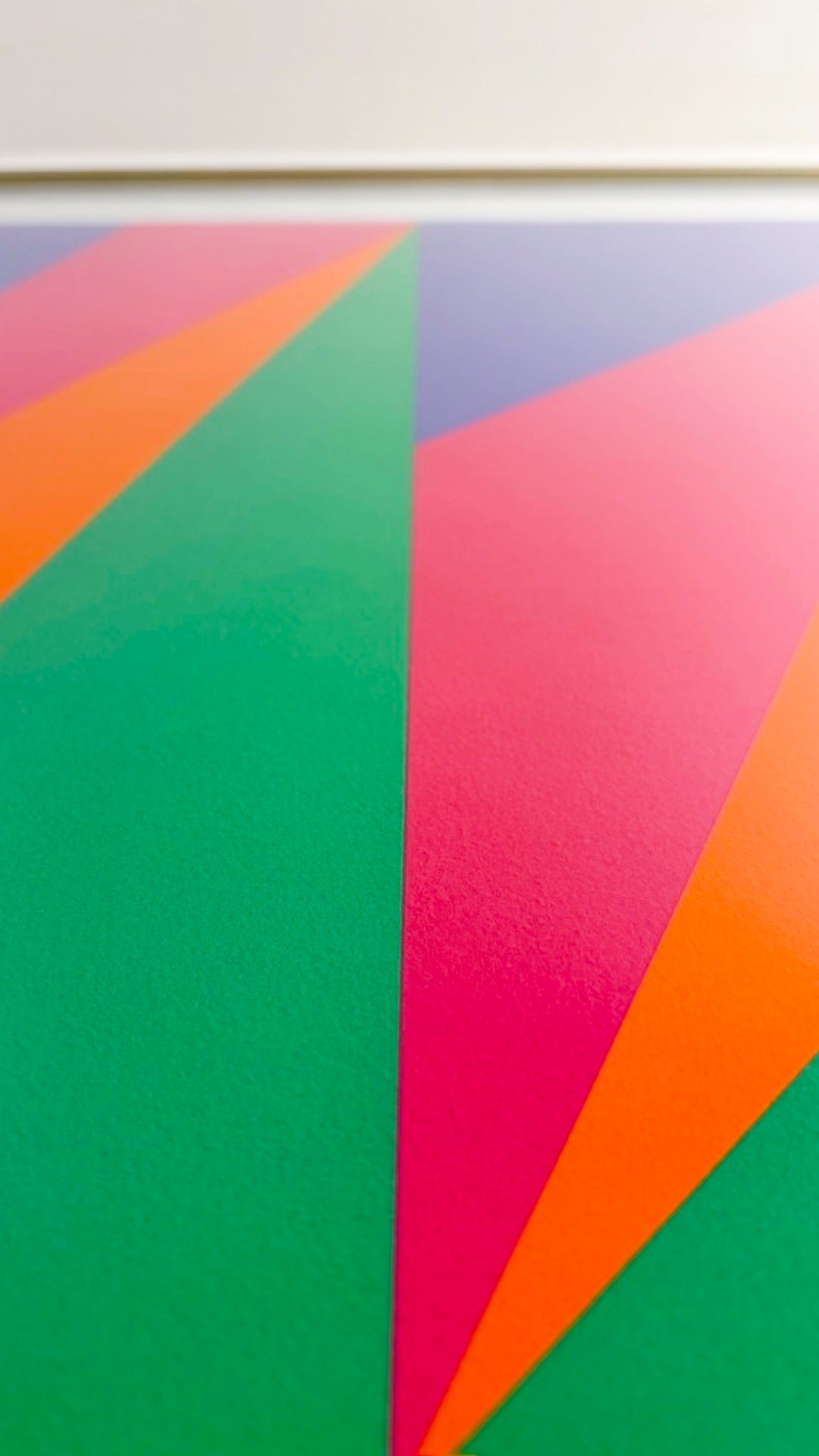 Variation in three colors, lithograph by Max Bill
