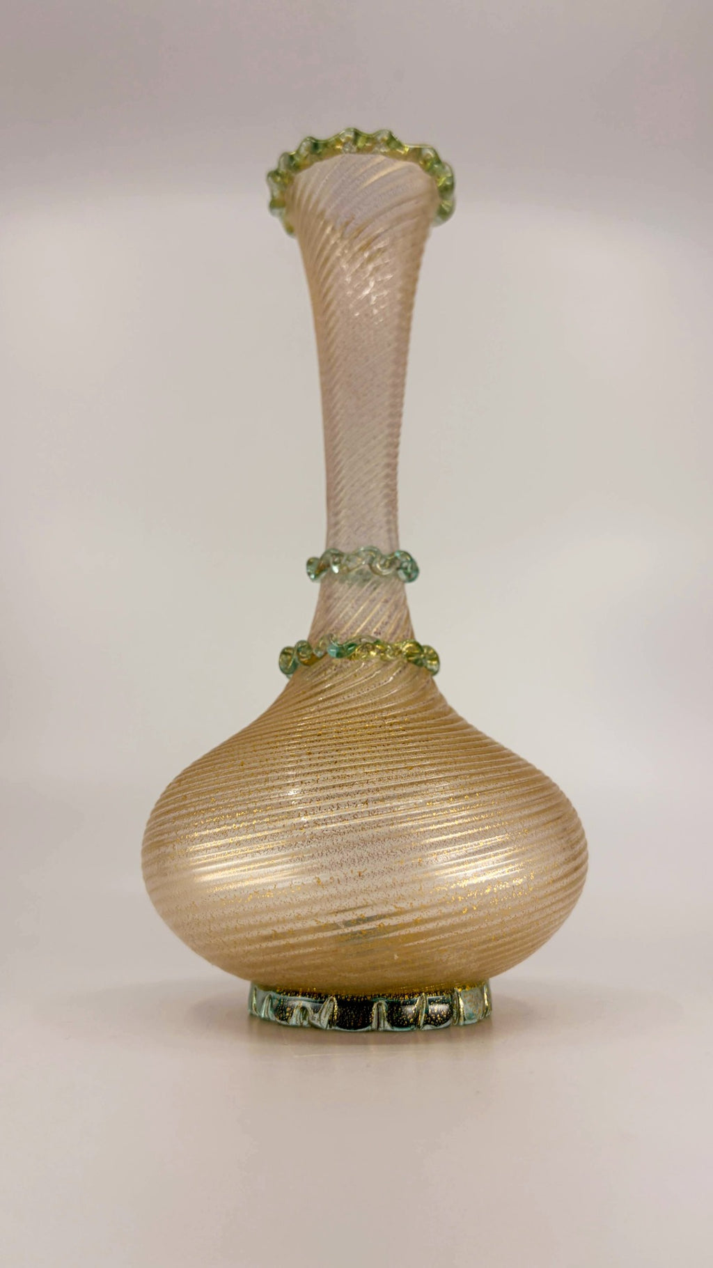 Vase aus Kunstglas von Barovier & Toso