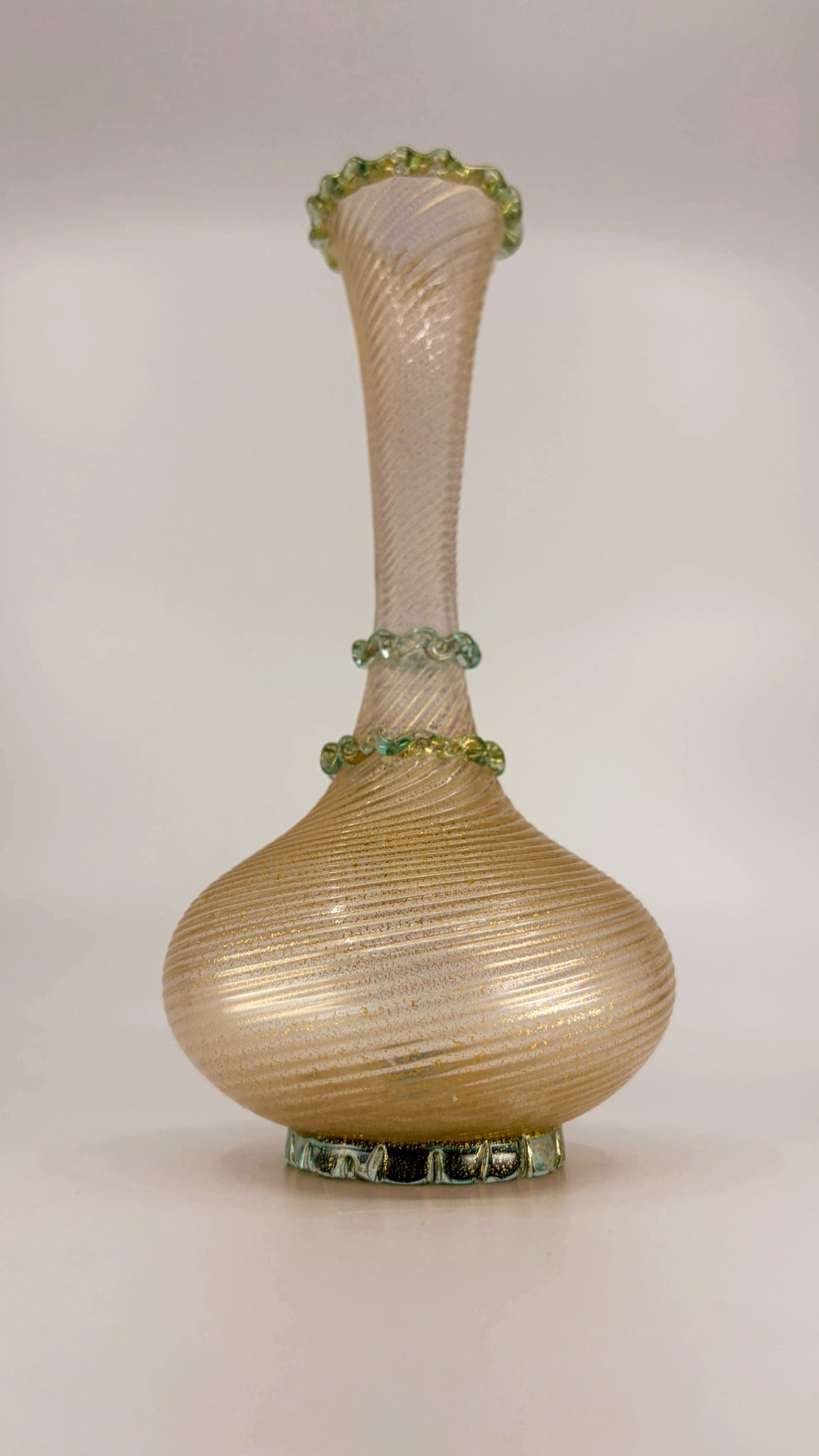 Vase aus Kunstglas von Barovier & Toso