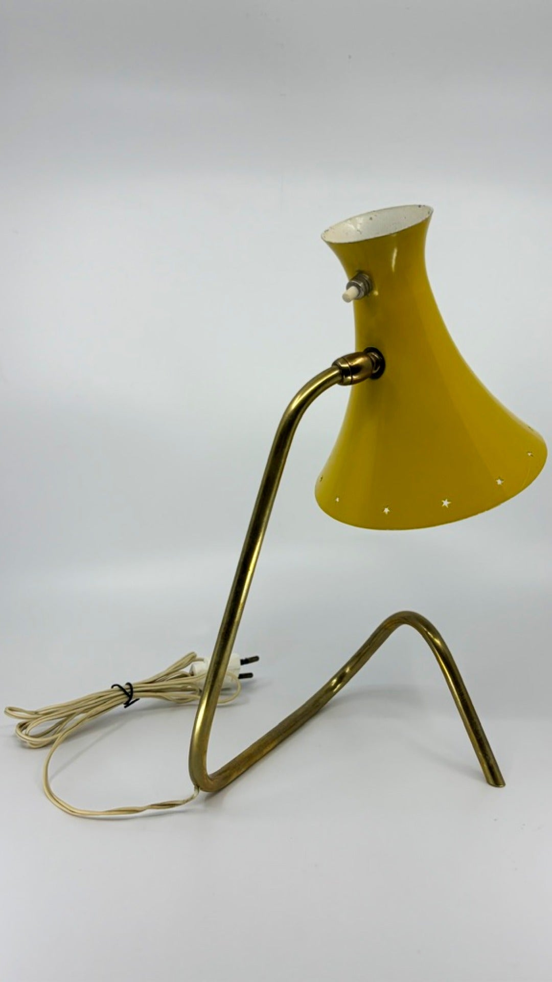 Vintage table lamp by Robert Mathieu