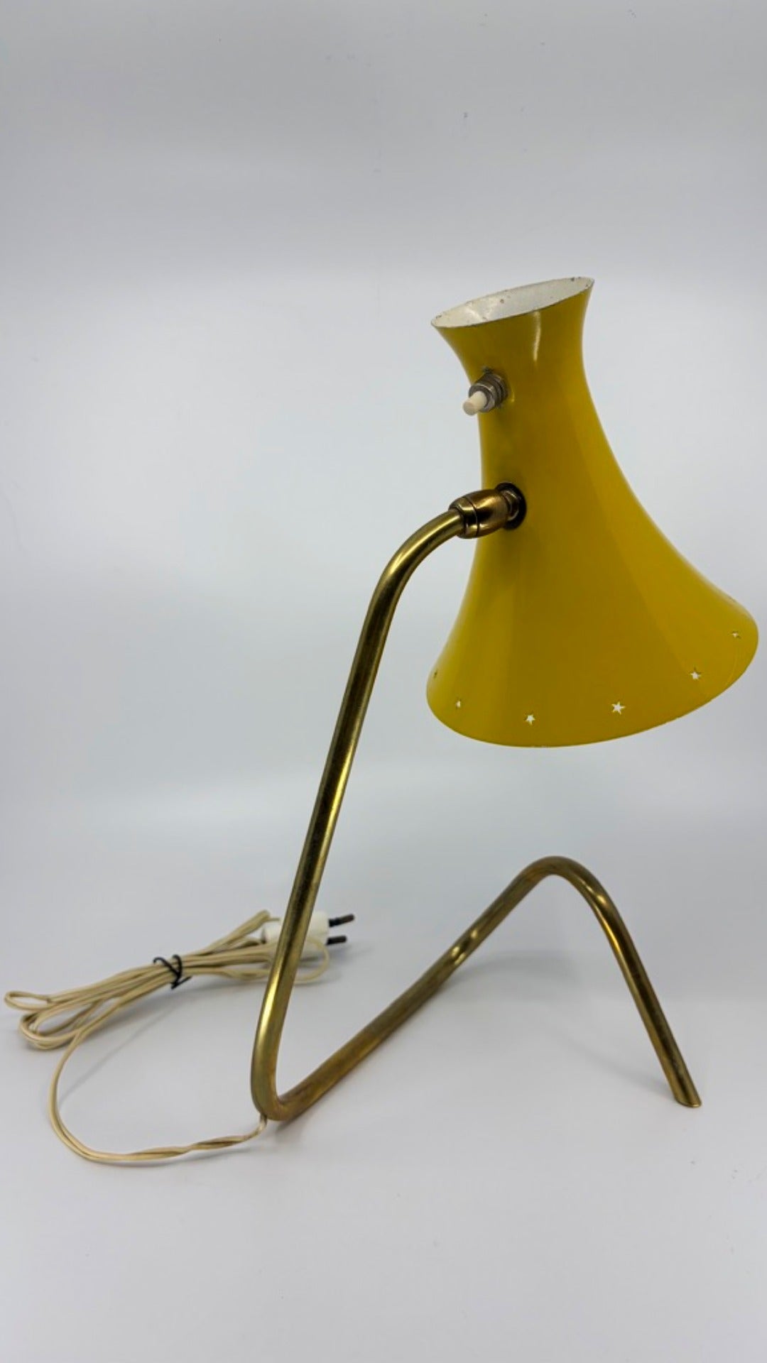 Vintage table lamp by Robert Mathieu