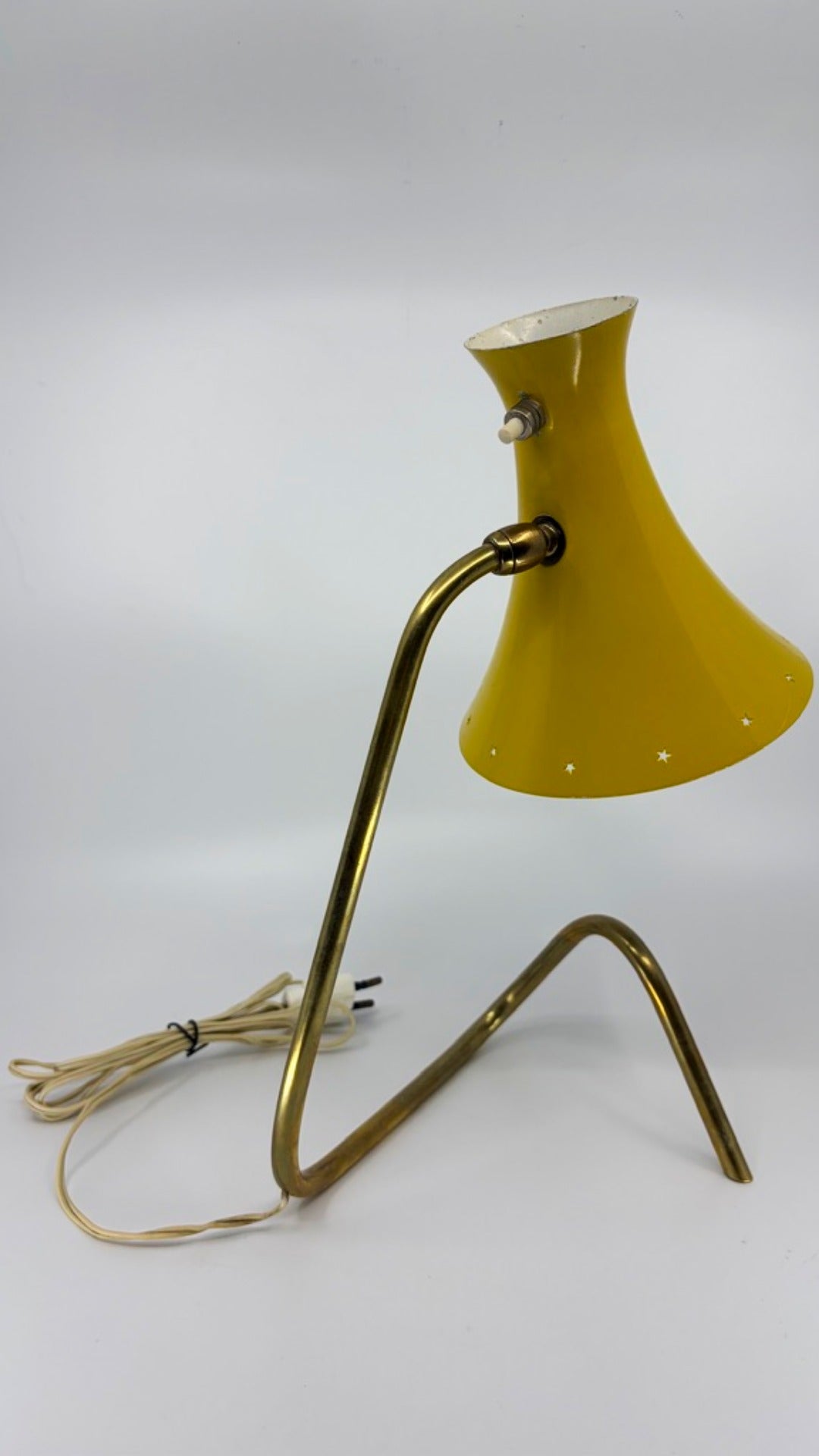 Vintage table lamp by Robert Mathieu