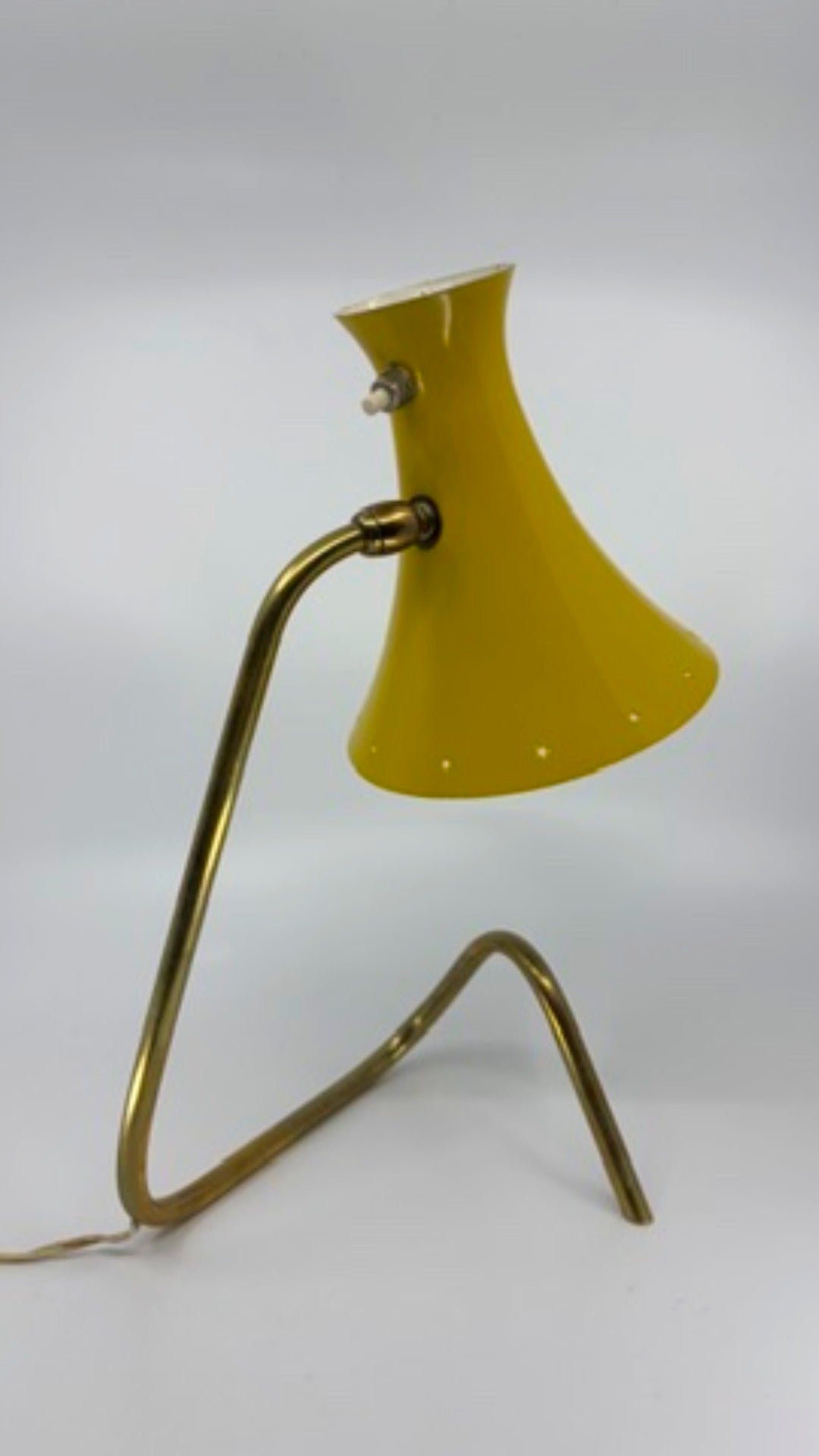 Vintage table lamp by Robert Mathieu