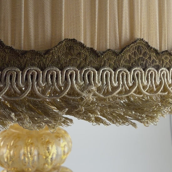 Lampenschirm dreht sich