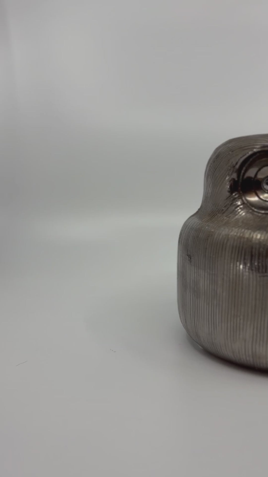 Ceramic owl by Aldo Landi