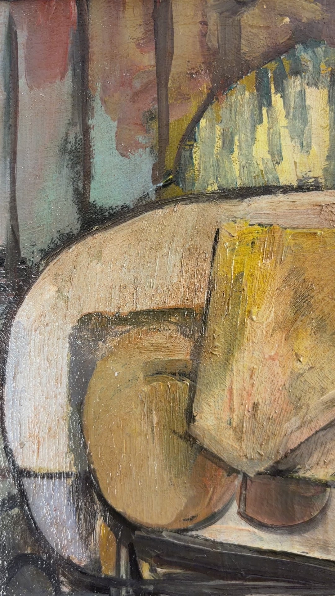 Oil painting by Desiderius Orban